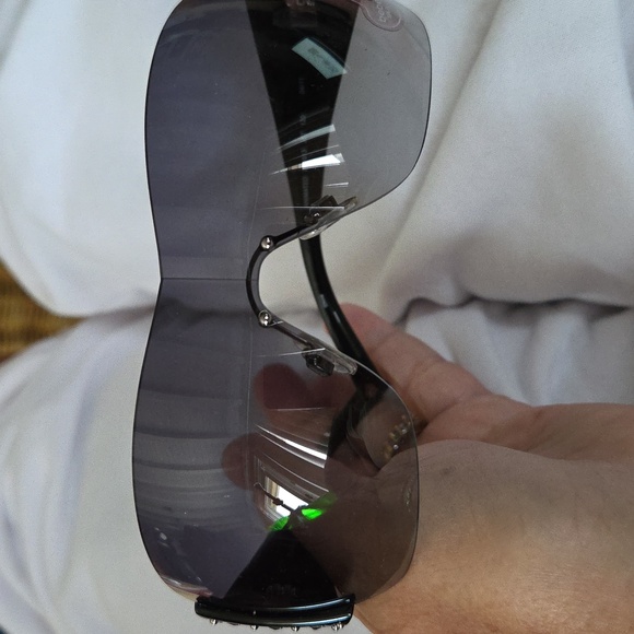 BEBE BB 7013 ANIMATED JET 11/10 BLACK GRADIENT AUTHENTIC SUNGLASSES - Picture 7 of 11